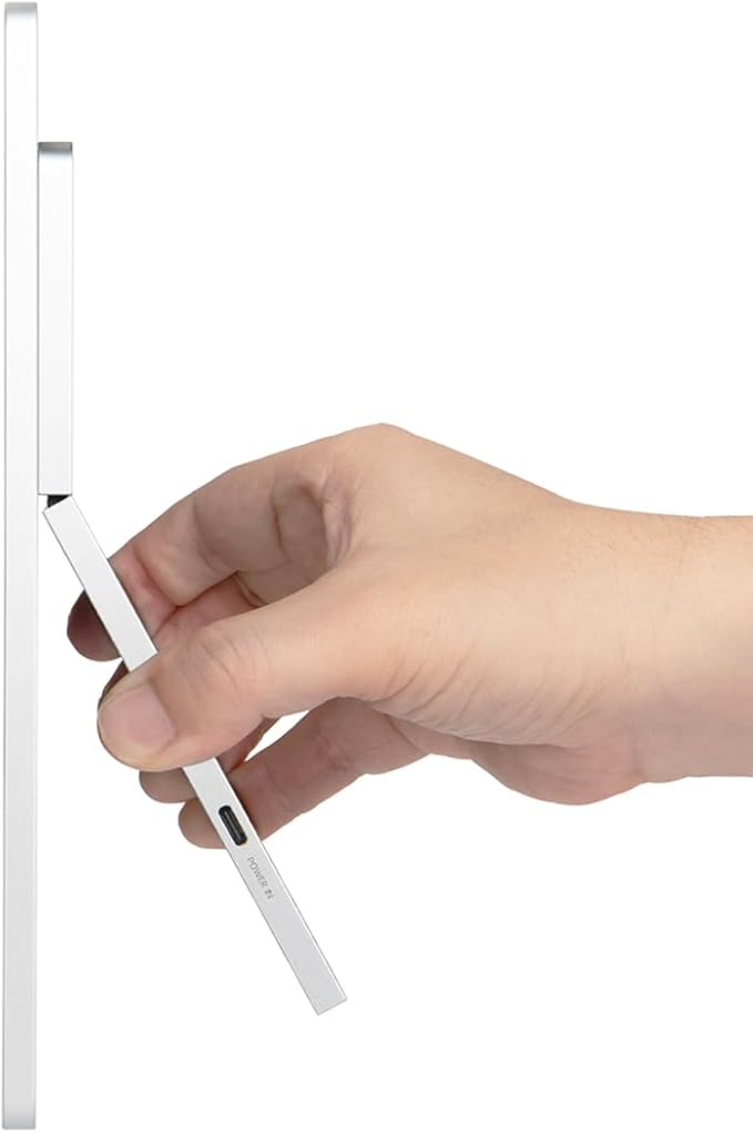 SOTSU FlipAction Go 14" Premium Portable Monitor SFA14PMSV | Robust but Lightweight | Tempered Glass Cover | 1080p | 400 Nits | 100% sRGB | 5W | Super Versatile | USB C or Mini HDMI