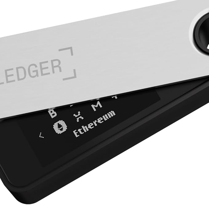 Ledger Nano S Plus Crypto Hardware Wallet - Safeguard Your Crypto, NFTs and Tokens (for Android or Desktop only)
