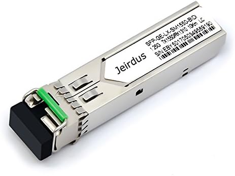 for Ubiquiti UF-SM-1G-S 1.25G SFP Module BIDI WDM Transceiver 10-20KM Simplex LC 1310/1550nm (1Pair)