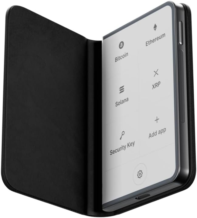 Ledger STAX - Premium from Every Angle - Now Enhanced Recovery Key, Your Private Backup to Access Your Assets with a Secure tap