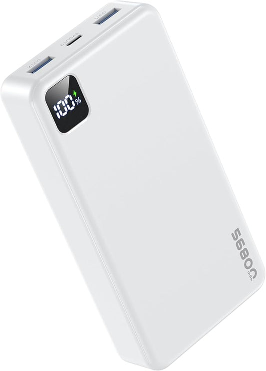 Portable Charger Power Bank, 56800mAh PD 22.5 W Fast Charging Battery Pack, Large Capacity Portable Power Bank for Camping Travel Essential Compatible with iPhone 17/16/15/14/13 Series, Samsung, iPad
