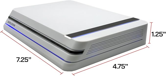 Avolusion PRO-X Series USB 3.0 External Hard Drive for WindowsOS Desktop PC/Laptop (White) - 2 Year Warranty (18TB) (Renewed)