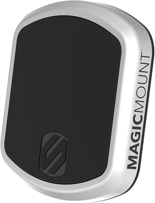 Scosche MPTFM MagicMount Pro Magnetic Car Phone Holder - Strong Magnet Mount for iPhone and Android - Secure Magnetic Flush Mount for Car Dashboard - Universal 360° Adjustable Mobile Cell Holder