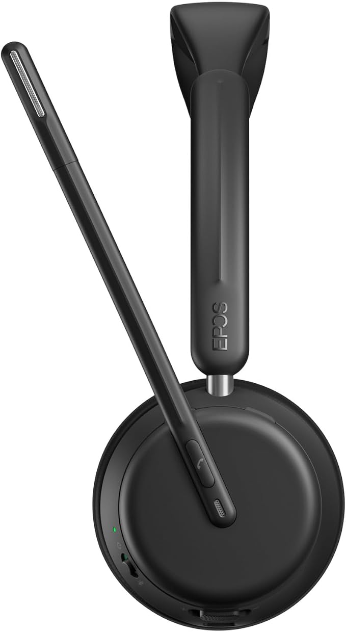 EPOS Impact 1030 Single-Sided Wireless Headset for PC with Noise-Canceling Mic, AI Voice Clarity, Super Wideband Audio, All-Day Comfort, Ideal for Office Use, Microsoft Teams Certified