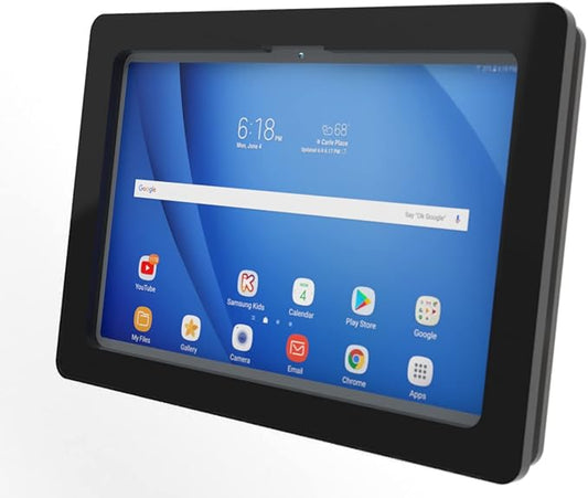 TABcare Security Anti-Theft Acrylic VESA Enclosure for Samsung Galaxy TAB A8 10.5 with Wall Mount Kit (Black, TAB A8 10.5)