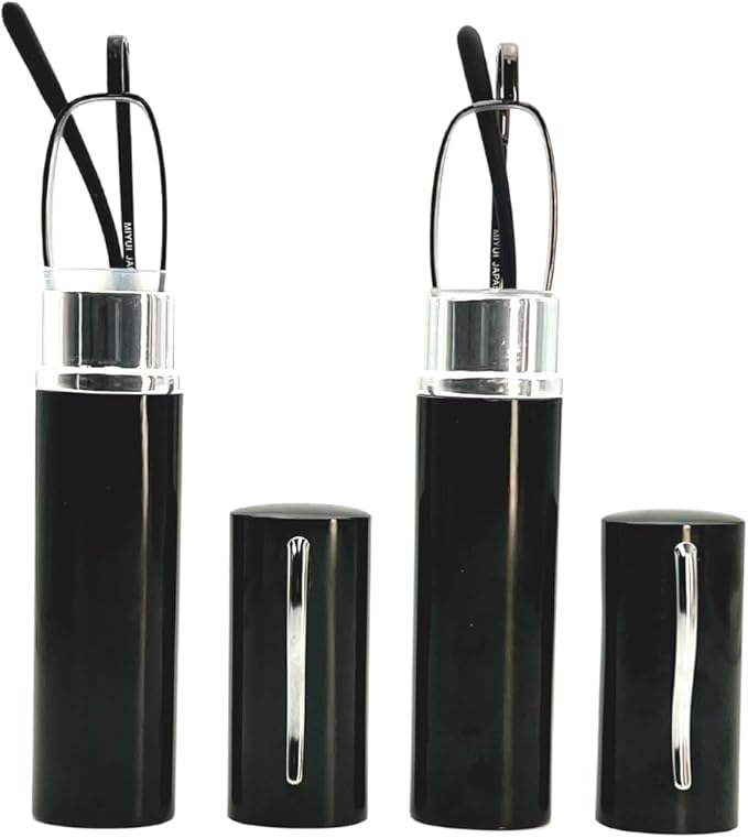 EZ Women Reading Glasses Men Blue Light Block Anti Eyestrain Slim Computer Reader Tube Small Glass Thin Compact