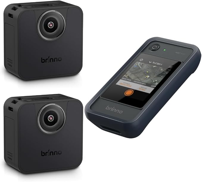 Brinno BCC200-BLE Time Lapse Camera Bundle : 1 X ARC100 + 2 X TLC200PRO-BLE
