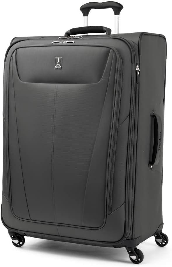 Travelpro Maxlite 5 Softside Expandable Luggage with 4 Spinner Wheels, Lightweight Suitcase, Men and Women, Shadow Grey, 2-Piece Set (21/29)