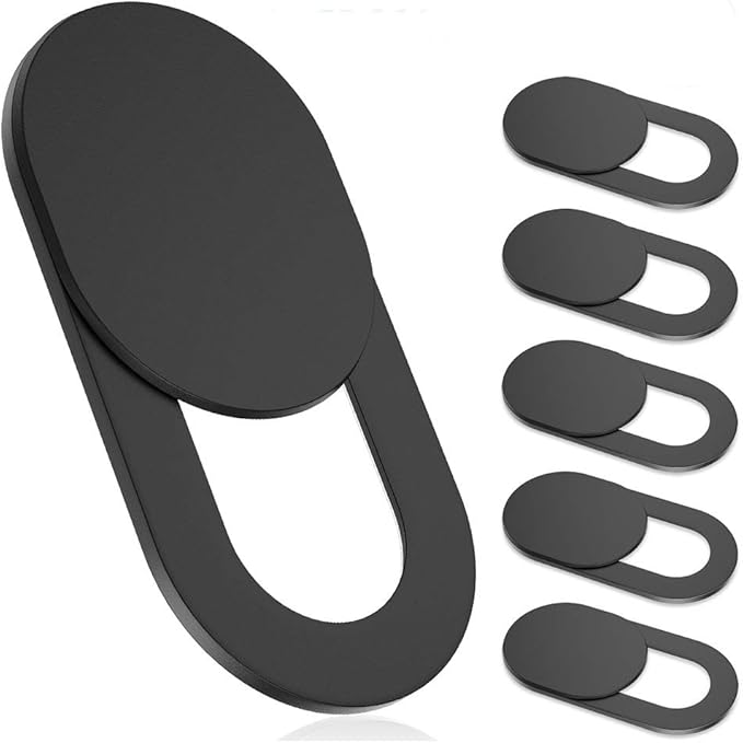 Webcam Cover Slide,[6 Pack] Ultra-Thin Laptop Web Camera Cover Compatible with MacBook,Laptop,PC,Computer,iMac,iPad, iPhone 6/7/8 Plus. 0.022in Thick Web Blocker Protect Your Privacy and Security