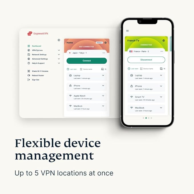Aircove | Wi-Fi 6 VPN Router for Home | Protect Unlimited Devices | Free 30-Day ExpressVPN Trial | (U.S. & Canada Version)