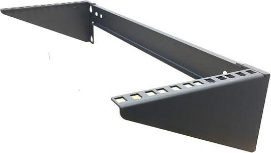 4U Folding 19 Inches Cold Rolled Steel Wall Mountable Simple Vertical Rack and Networking Euipment Rack Including Hardware for Assembly (1)