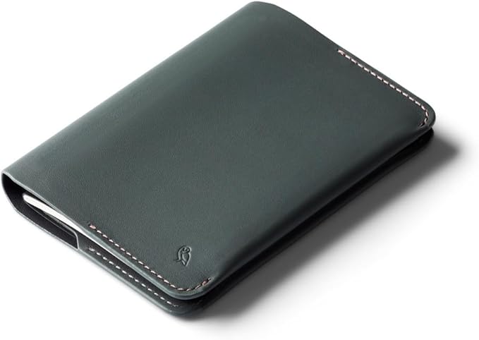 Bellroy Notebook Cover (leather folio for notebook) - Everglade