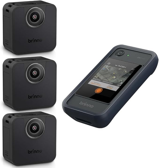 Brinno BCC200-BLE Time Lapse Camera Bundle : 1 X ARC100 + 3 X TLC200PRO-BLE