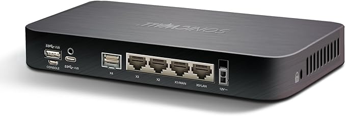 Sonicwall TZ80-3 Year Managed Edition (03-SSC-3061) | TZ80 Network Security Appliance with 3 Year Managed Protection Service Suite and 1 Year CSE | Next-Generation Firewall