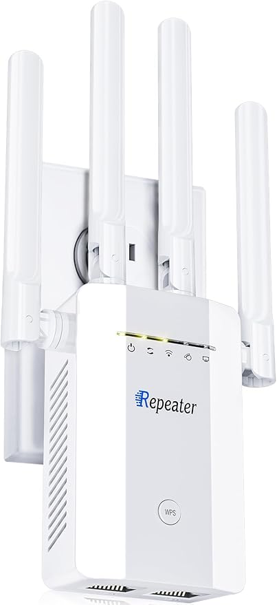 2026 New WiFi Extender Signal Booster for Home, Long Range WiFi Repeater Wireless Routers Signal Amplifier, Mesh WiFi 15X Faster Access Point with Ethernet Port, Easy Setup, 5 Working Mode