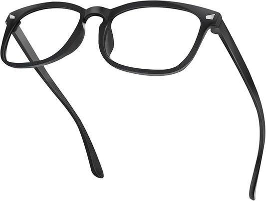 Blue Light Glasses for Woman Men | 99% Blue Light Blocking Glasses | Computer Glassess | Night Driving | Gaming | TV Phone Screen Reader Square Frame | Anti Eyestrain & UV Glare Protection