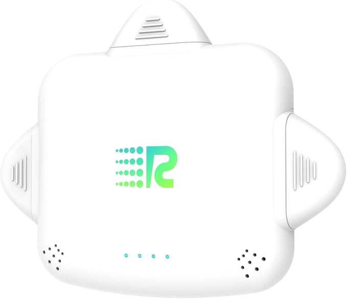 Rush Charge Universe 3 in 1 Portable Charger – 3300mah, 2.4A High-Speed Fast Charging Compatible with iPhone and Android Lightning, Type C, Micro-USB Charges 3 Devices at a Time Pre-Charged RC33 White