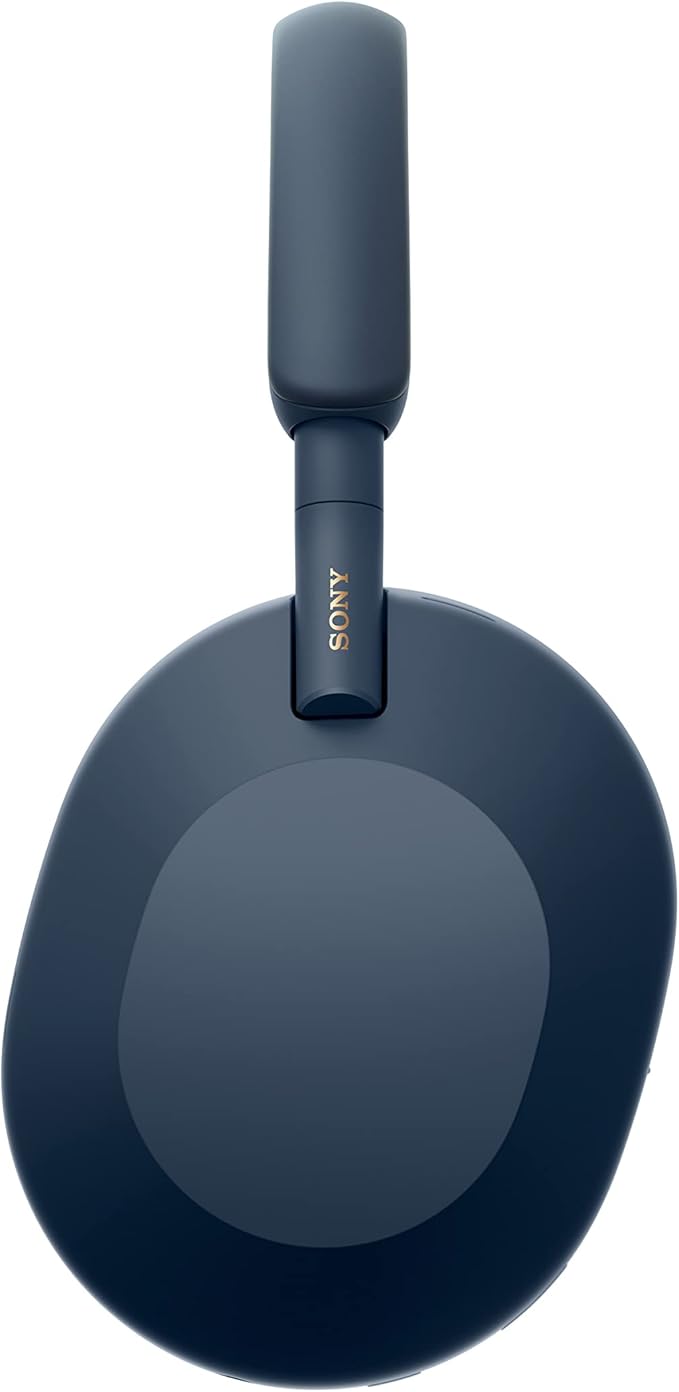Sony WH-1000XM5 Premium Noise Canceling Headphones, Auto NC Optimizer, 30-Hour Battery, Alexa Voice Control, Midnight Blue