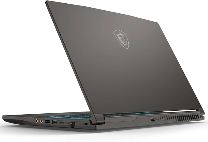 msi Thin A15 15.6" 144Hz FHD IPS Gaming Laptop, AMD 6-core Ryzen 5 7535HS, 16GB DDR5, 512GB SSD, NVIDIA GeForce RTX 4050, Backlit Keyboard, WiFi 6E, Windows 11 Home, Black, EAT Laptop Foldable Stand