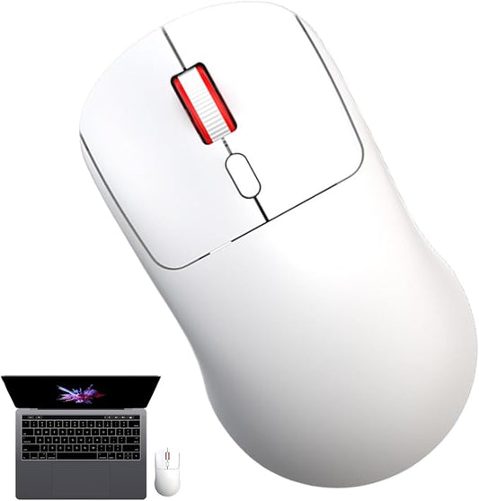 Wireless Mouse – Quiet Click 2.4G | USB Receiver Mouse for Laptop, Notebook, PC | Adjustable DPI, Ergonomic Design, Silent, Ideal Office, Home, and Travel Use | AA Battery
