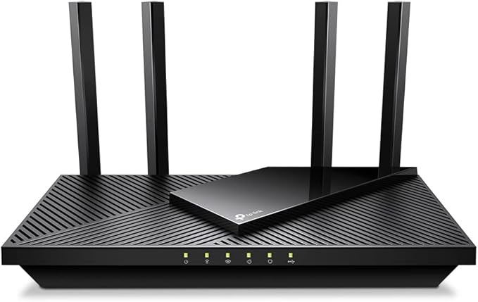 TP-Link AX3000 WiFi 6 Router (Archer AX55 Pro) - Multi Gigabit Wireless Internet, 2 x 2.5 Gbps Ports, Dual Band, VPN Router, OFDMA, MU-MIMO, USB 3.0 Port, WPA3, Compatible with Alexa