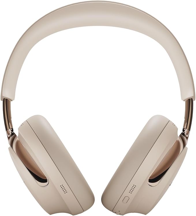 Bose New QuietComfort Ultra Bluetooth Headphones (2nd Gen), Wireless Headphones with Spatial Audio, Over Ear Noise Cancelling with Mic, Up to 30 Hours of Play time, Driftwood Sand - Limited Edition