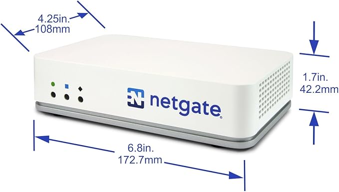 Netgate 2100 MAX pfSense+ Security Gateway | Router, Firewall, VPN | Lifetime TAC Lite Support |1 GbE RJ45/SFP Combo Port | 4X 1 GbE Ports (128 GB M.2 SATA 2242 SSD)