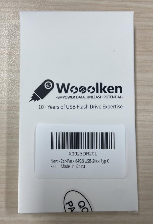 128GB Flash Drive USB 3.0 Thumb Drive with USB C Adapter and Lanyard,Memory Stick for Data Storage