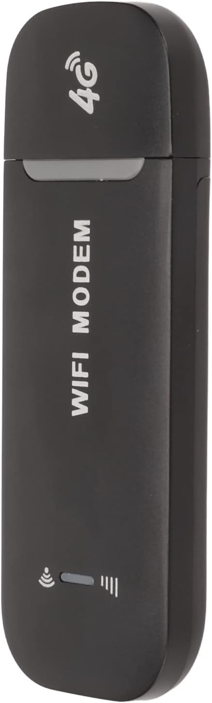 4G Router, 4G LTE USB Hotspot with SIM Card Slot, Up to 10 Users, Portable Mobile Network Hotspot USB Modem for Home, Travel