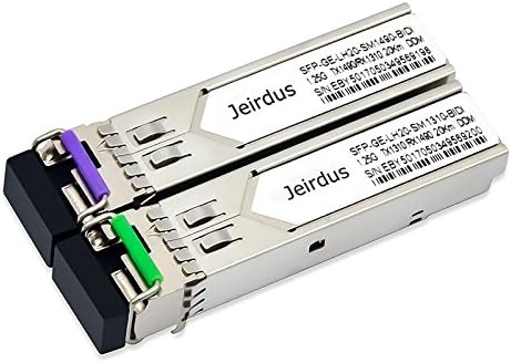 for Extreme 10056 and 10057 1.25G SFP Module BIDI WDM Transceiver 10-20KM Simplex LC 1310/1490nm (1Pair)