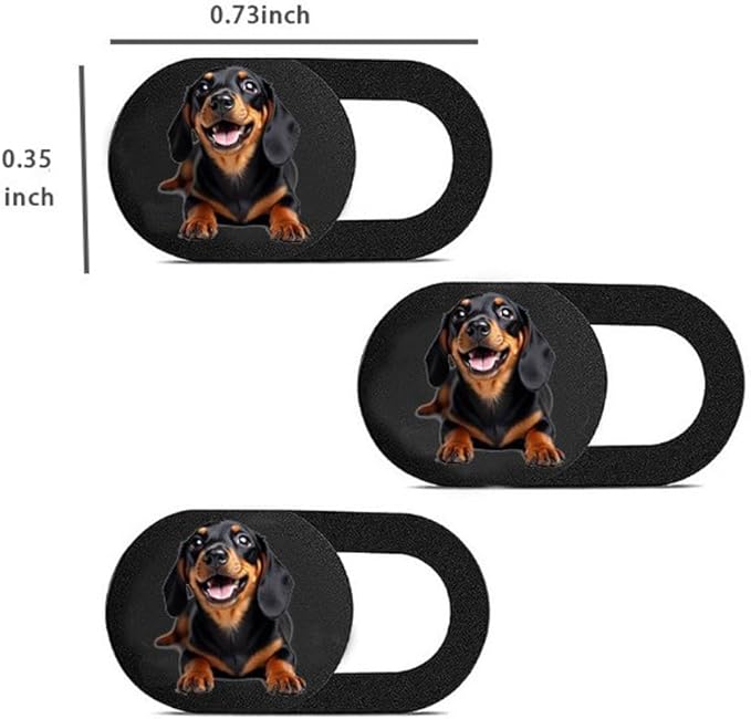 Laptop Camera Cover Slide - Camera Cover Protector Privacy for Laptop and Computer, 0.75 * 0.35 inch Webcam Cover Slide Camera Blocker (6 pcs)