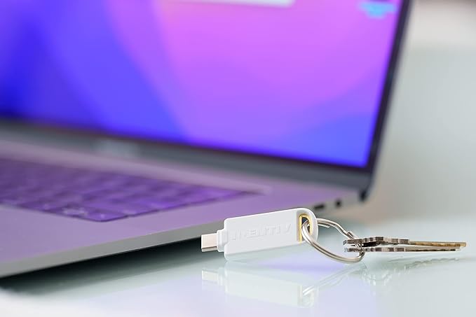 Identiv uTrust FIDO2 NFC Security Key USB-C (FIDO, FIDO2, U2F, WebAuthn)