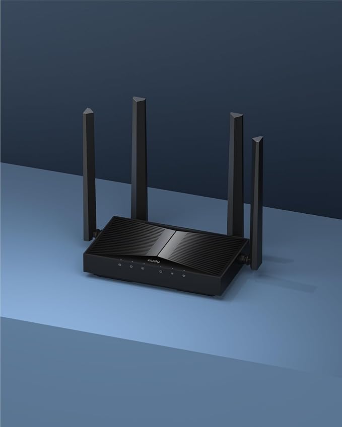 Cudy BE3600 Dual-Band Wi-Fi 7 Router, Lightning-Fast Speeds, 2.5G Multi-Gig Connectivity, Far-Reaching Coverage, Smooth and Stable, WR3600H