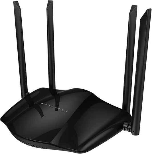 Unlocked Modem Router with SIM Card Slot, 300Mbps 4G LTE Cellular Router, WiFi Mobile Hotspot Device, Work with AT&T and T-Mobile, FDD DDNS VPN Cloudflare Plug and Play