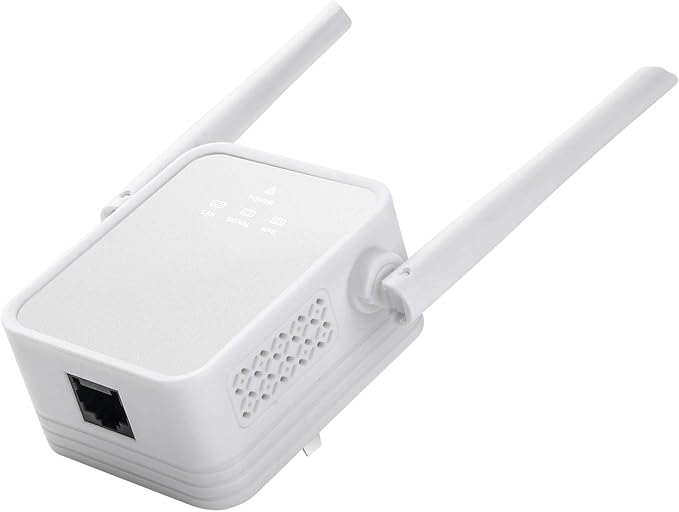 2025 Upgraded TUOSHI 1200Mbps WiFi Range Extender Signal Booster, Covers up to 5000Sq.ft and 35 Devices, 2.4 & 5GHz Dual Band WiFi Repeater with Ethernet/LAN Port