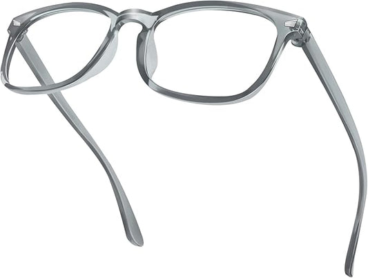 Blue Light Glasses for Woman Men | 99% Blue Light Blocking Glasses | Computer Glassess | Night Driving | Gaming | TV Phone Screen Reader Square Frame | Anti Eyestrain & UV Glare Protection
