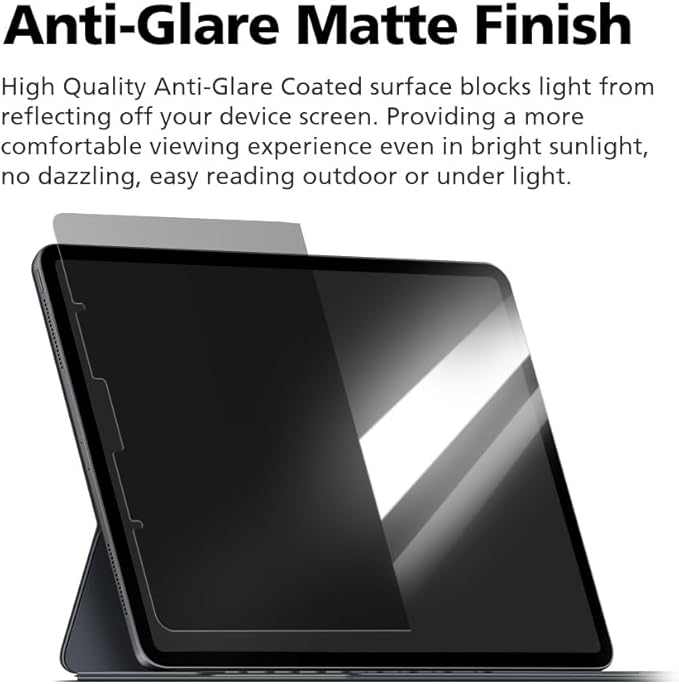 [2 Pack] Paperfeel Screen Protector For Samsung Galaxy Tab S9 Ultra / Tab S8 Ultra 14.6 Inch, Anti-Glare Matte PET Film for Drawing and Writing Like on Paper, High Touch Sensitivity, Easy