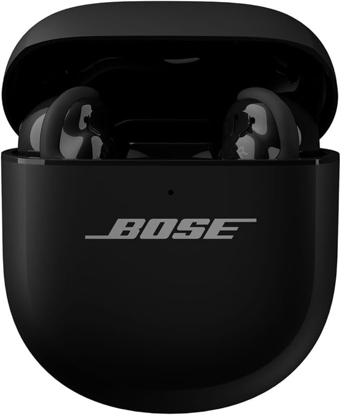 Bose New QuietComfort Ultra Bluetooth Earbuds (2nd Gen), Wireless Noise Cancelling Earbuds, Up to 6 Hours Battery, IPX4 Rating, Immersive Audio, Deep Bass, Black