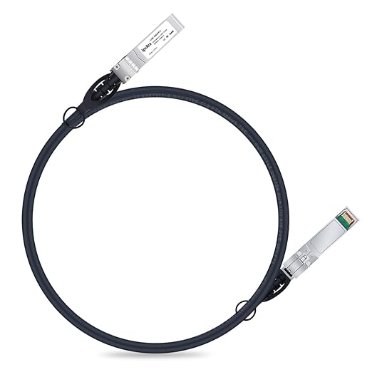 ipolex 10G SFP+ Twinax Cable, Direct Attach Copper(DAC) Passive Cable, 2-Meter, for Intel Intel XDACBL2M