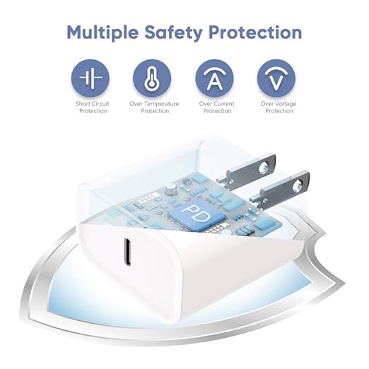 Fast Charger iPhone,10FT iPhone Charger,Long 10Feet Fast Apple Charger USB C to Lightning Cable Cord 2Pack Type C Wall Charger Box Block Plug for iPhone 14/14 Pro Max/14 Plus/13/13 Mini/12/11/X/XR/SE