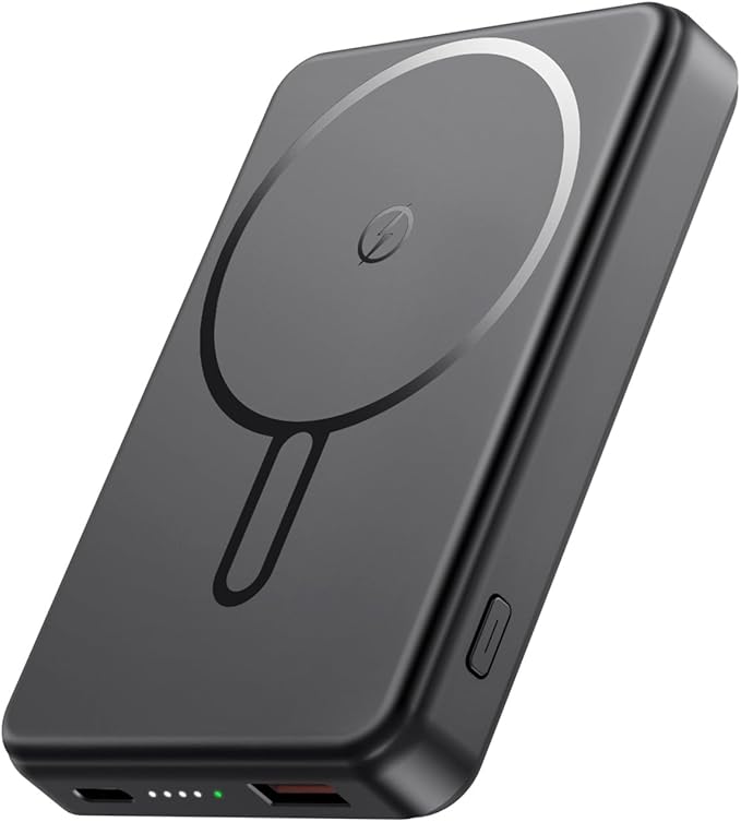 for Magsafe Battery Pack 12000mAh Magnetic Portable Charger Power Bank PD 22.5W USB C Fast Charging Wireless Battery Pack Phone Charger for iPhone 17/16/15/14/13/12 All Series