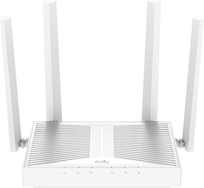 Cudy WR3000E AX3000 Gigabit Dual Band Wi-Fi 6 Mesh Router, MU-MIMO, OFDMA, WireGuard, OpenVPN, WPA3, Cudy Mesh and APP Supported (Renewed)