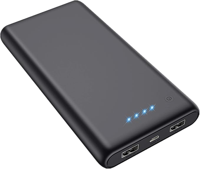 Portable Charger Power Bank 25800mAh Huge Capacity External Battery Pack,Dual Output High Speed Charging Power bank with 4 LED Indicator Compatible With iPhone 17/16/15/14/13,Samsung Android Phone etc