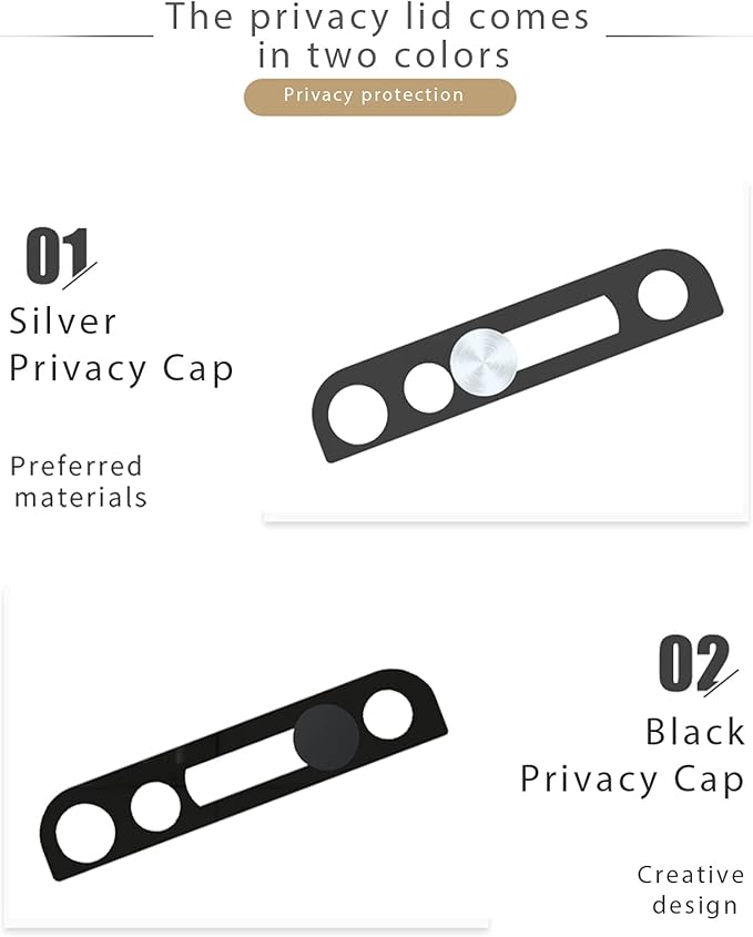 Phone Front Camera Cover,Webcam Cover Compatible for iPhone X/XS/XR/XS Max, iPhone 11/11 Pro/11 Pro Max,iPhone 12/12 Mini /12Pro /12Pro Max,Protect Privacy and Security,Not Affect Face ID(Black)