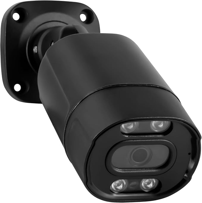 Fuers 1080P HD Security Camera Hybrid 5-in-1 XVI/TVI/CVI/AHD/CVBS CCTV Camera Outdoor Indoor, IR Night Vision,Weatherproof Metal Housing Bullet Camfor Analog Surveillance DVR,2MP