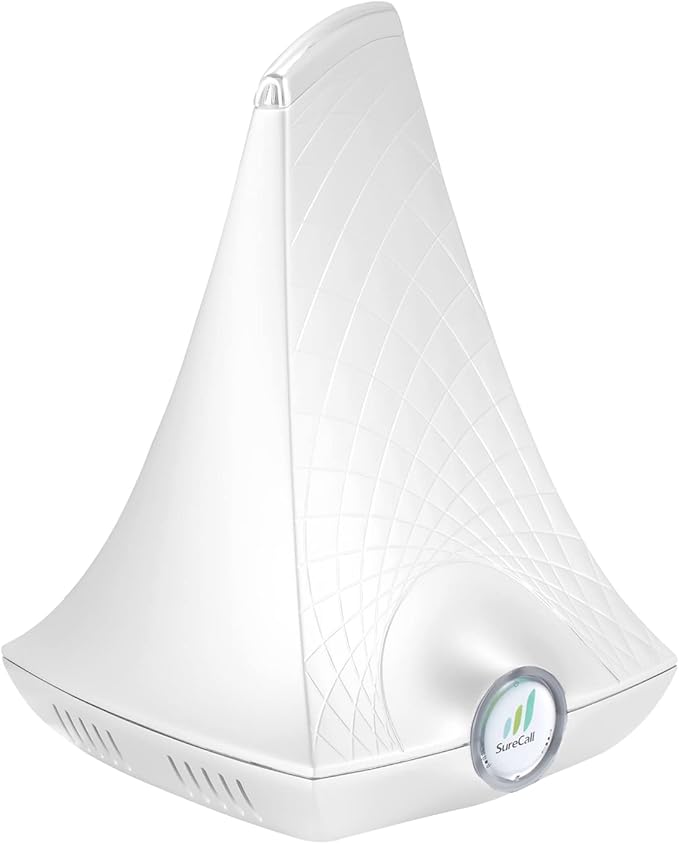 SureCall FlareDB+ Cell Phone Signal Booster for Home & Office; boosts up to 3500 sq ft on 5G/4G LTE, Multi-User, Verizon and AT&T, FCC Approved, USA Company