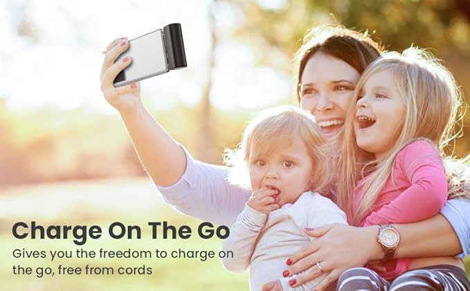 [2-Pack] Mini Portable Charger for iPhone 16/15 Series, Upgraded 5500mAh 3A PD Fast Charging USB C Power Bank, LCD Display Battery Pack Compatible with 16/16 Pro Max/15/15 Pro Max Samsung Android etc