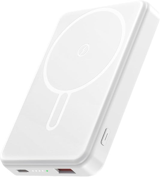 Magnetic Portable Charger Power Bank 12000mAh MagSafe Compatible Battery Pack PD 22.5W USB C Fast Charging Wireless Battery Pack Phone Charger for iPhone 17/16/15/14/13/12 All Series