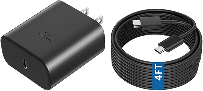 45W Super Fast Charger Type C, USB-C Fast Charger for Sumsung S25 Ultra/S25/S25+/S24 Ultra/S24/S24+/S23 Ultra/S23/S23+/S22 Ultra S22+/S22 ultra/S22