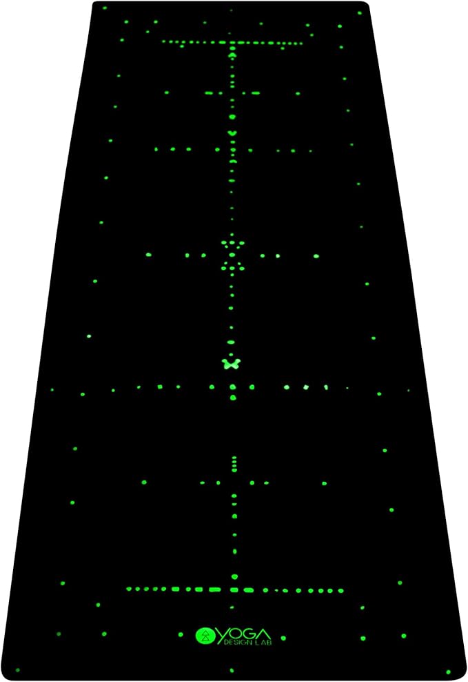 YOGA DESIGN LAB | The Combo Yoga Mat | Eco Luxury | Ideal for Hot Yoga, Power, Bikram, Ashtanga, Sweat | Studio Quality | Includes Carrying Strap!